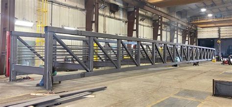 bridge fabrication metal work|pedestrian bridge manufacturers.